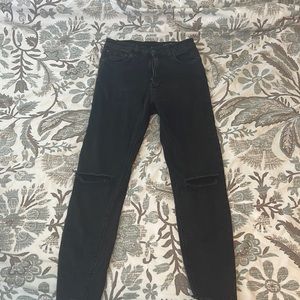 Black stretchy zara jeans